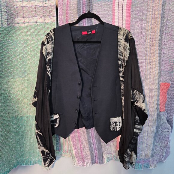 Handmade Upcycled Blazer - Picture 6 of 7